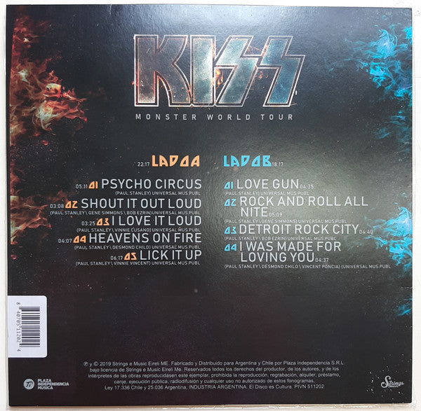 Kiss : Live In Switzerland 2012 (LP, Unofficial)