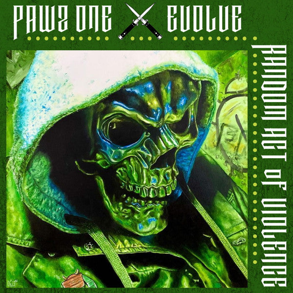 Pawz One X Evolve (11) : Random Act Of Violence (LP)