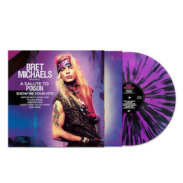 Bret Michaels : A Salute To Poison Show Me Your Hits (LP, Album, Ltd)