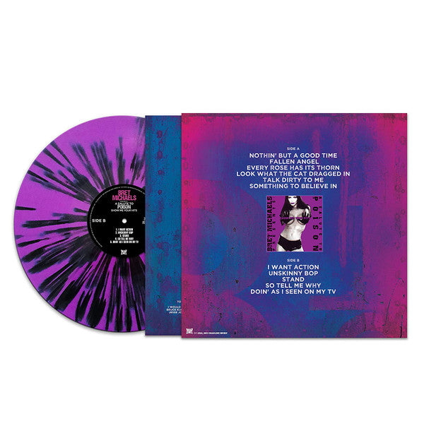 Bret Michaels : A Salute To Poison Show Me Your Hits (LP, Album, Ltd)