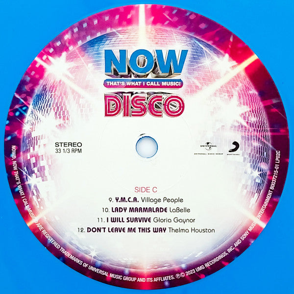 Various : Now That's What I Call Music! Disco (LP, Pin + LP, Blu + Comp, Ltd)