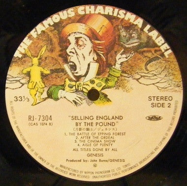 Genesis = ジェネシス* : Selling England By The Pound = 月影の騎士 (LP, Album, RE, JVC)