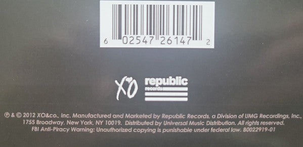 The Weeknd : Echoes Of Silence (2xLP, Mixtape, RE)
