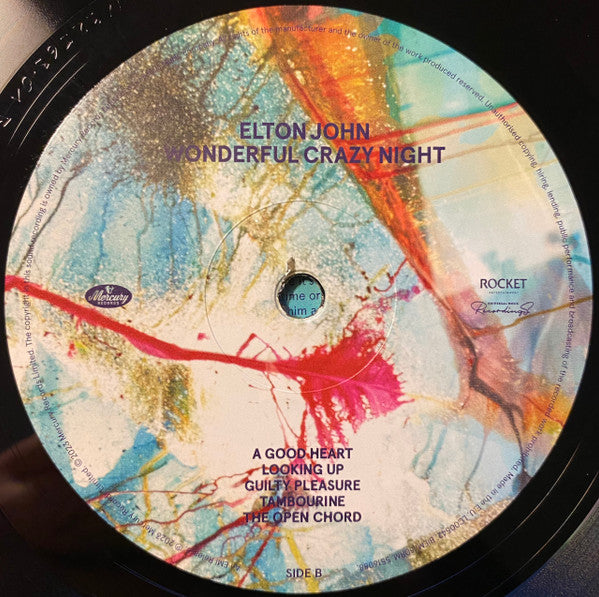 Elton John : Wonderful Crazy Night (LP, Album)