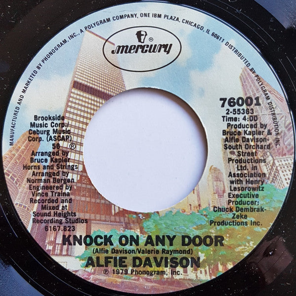 Alfie Davison : Love Is Serious Business (7", Single, Styrene, 56,)