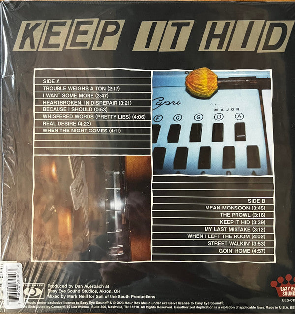Dan Auerbach : Keep It Hid (LP, Album, RE, Ora)