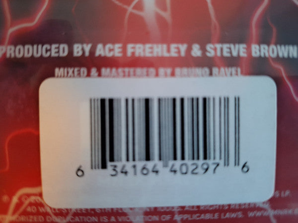 Ace Frehley : 10,000 Volts (LP, Album, Ltd, Met)