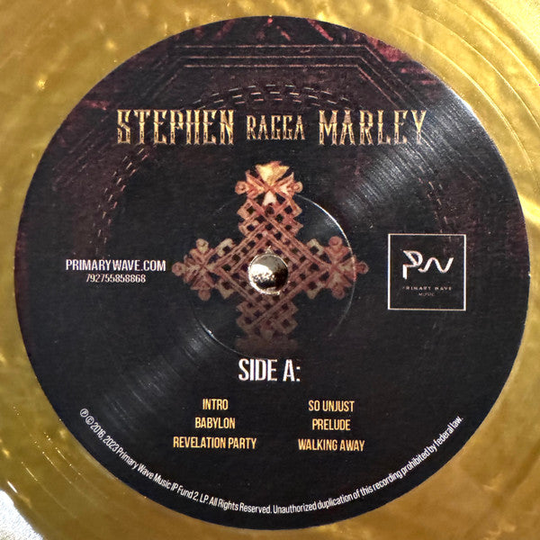 Stephen Ragga Marley* : Revelation Pt. II (The Fruit Of Life) (2xLP, Album, RSD, Ltd, Gol)