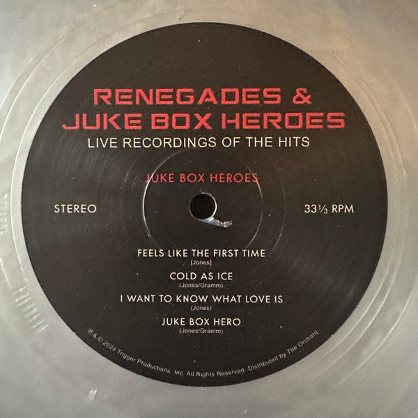 Styx, Foreigner : Renegades & Juke Box Heroes (LP, Comp, Ltd, Num)