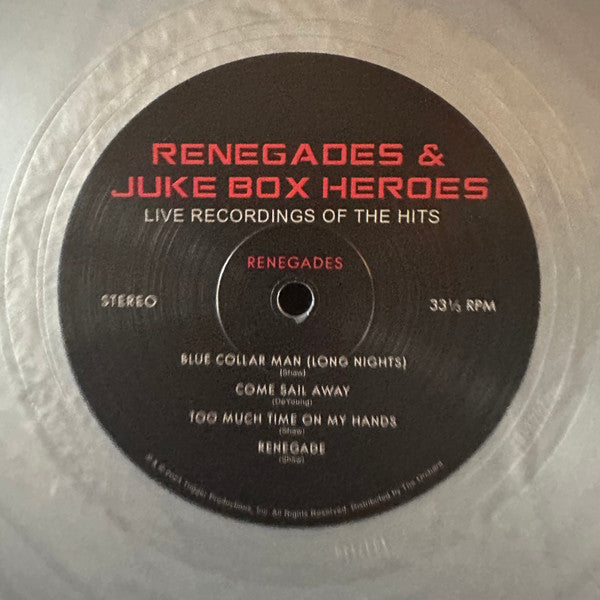 Styx, Foreigner : Renegades & Juke Box Heroes (LP, Comp, Ltd, Num)