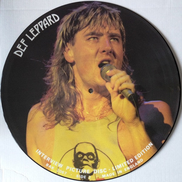 Def Leppard : Limited Edition Interview Picture Disc (LP, Ltd, Pic, Unofficial)