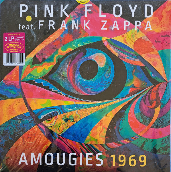 Pink Floyd Feat. Frank Zappa : Amougies 1969  (2xLP, Ltd, Unofficial, Spl)