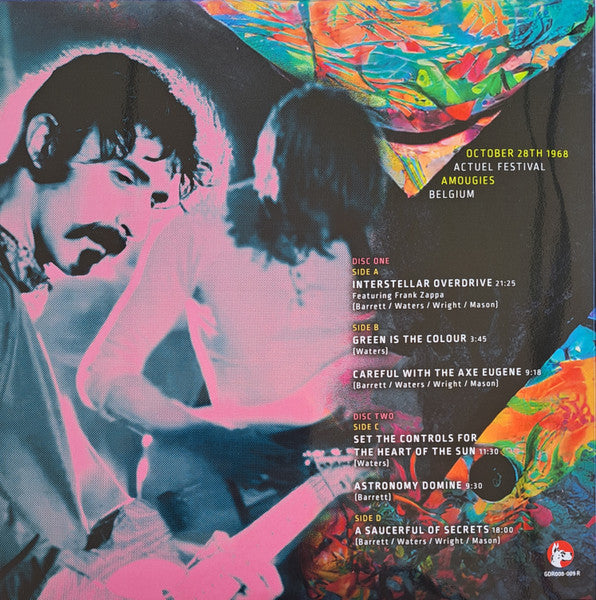 Pink Floyd Feat. Frank Zappa : Amougies 1969  (2xLP, Ltd, Unofficial, Spl)