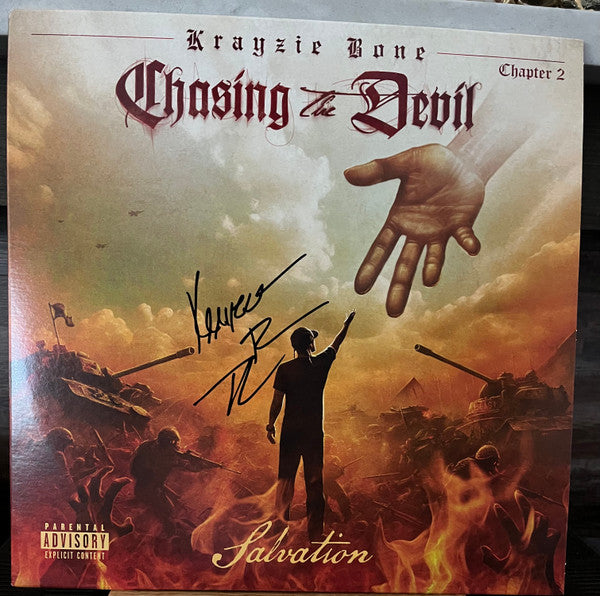 Krayzie Bone : Chasing The Devil: Chapter 2 Salvation (2xLP, Album, Red)