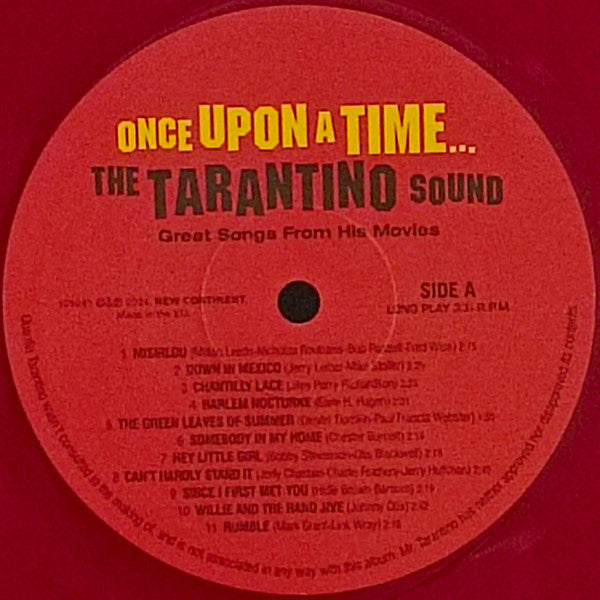 Various : Once Upon A Time... The Tarantino Sound (Great Songs From His Movies) (LP, Comp, Red)