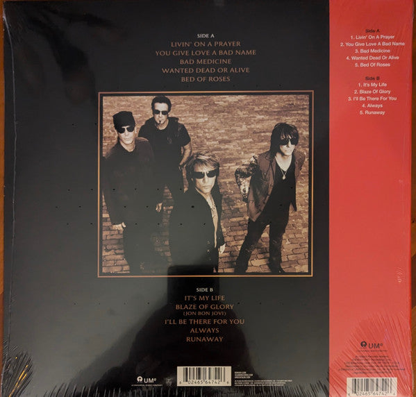 Bon Jovi : Greatest Hits (LP, Comp, Ltd, Tig)