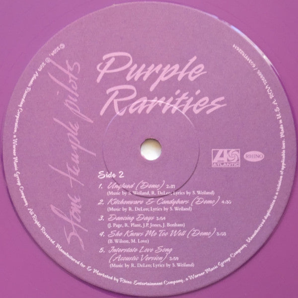 Stone Temple Pilots : Purple Rarities (LP, Album, RSD, Ltd, Pur)