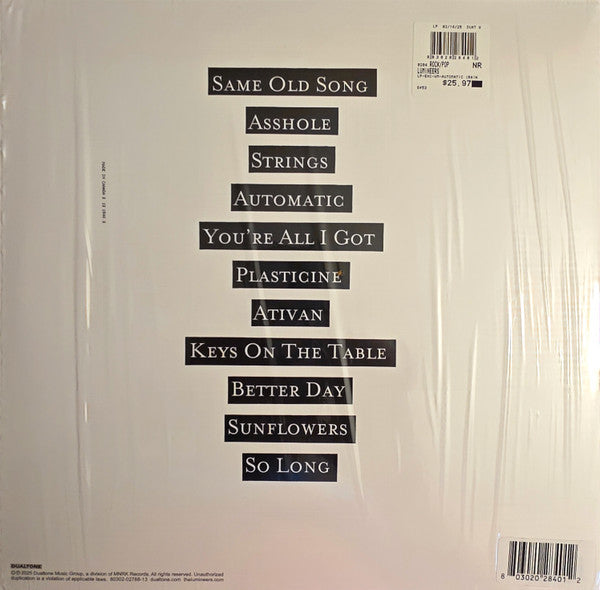 The Lumineers : Automatic (LP, Album, Ltd, Rai)