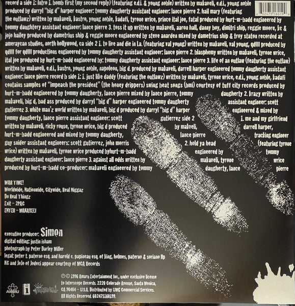 Makaveli : Killuminati: The 7 Day Theory (2xLP, Album, Ltd, LA )