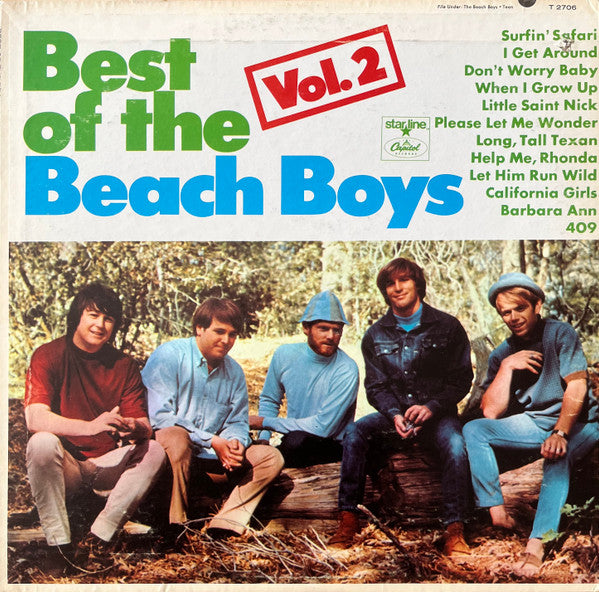 The Beach Boys : Best Of The Beach Boys Vol. 2 (LP, Comp, Mono)