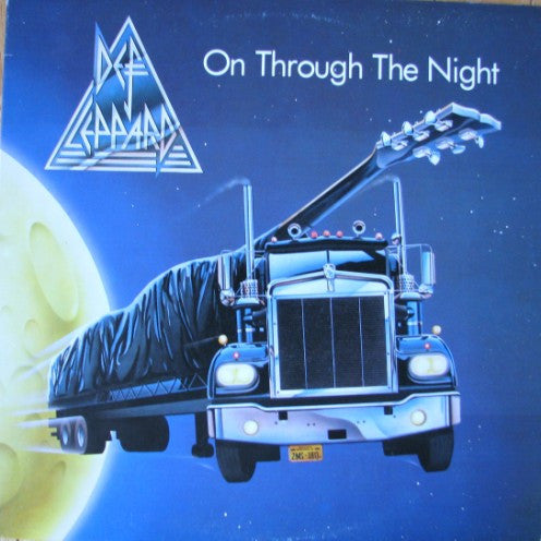 Def Leppard : On Through The Night (LP, Album, PRC)