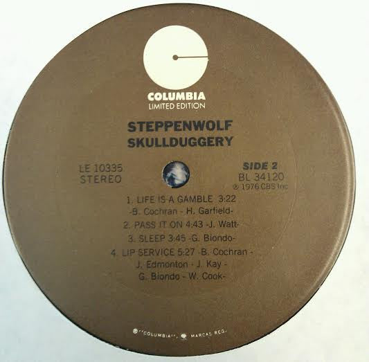 Steppenwolf : Skullduggery (LP, Album, RE)