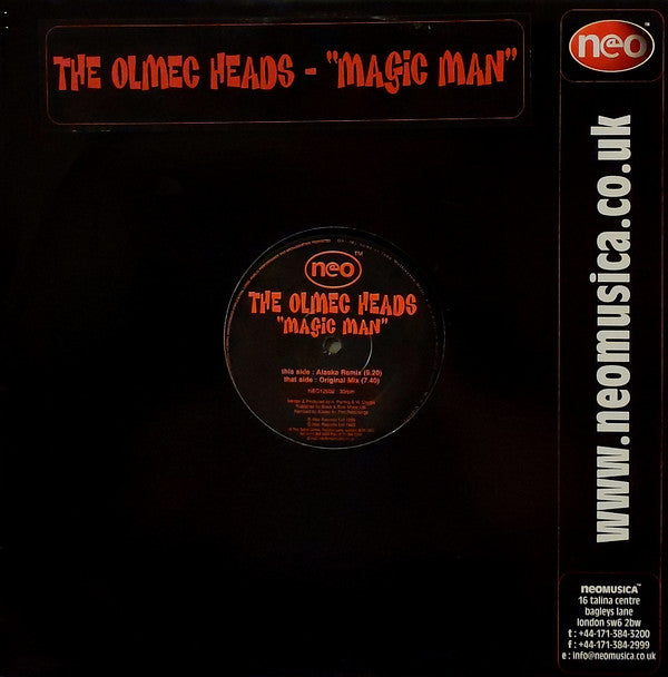 The Olmec Heads : Magic Man (12")