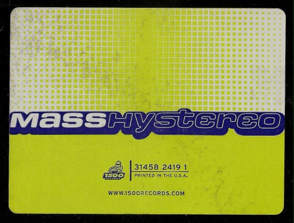 Mass Hystereo : Mass Hystereo (12", Single)