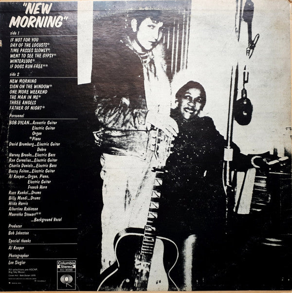 Bob Dylan : New Morning (LP, Album)