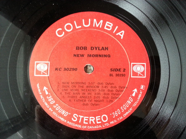 Bob Dylan : New Morning (LP, Album)