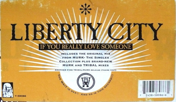 Liberty City : If You Really Love Someone (12")
