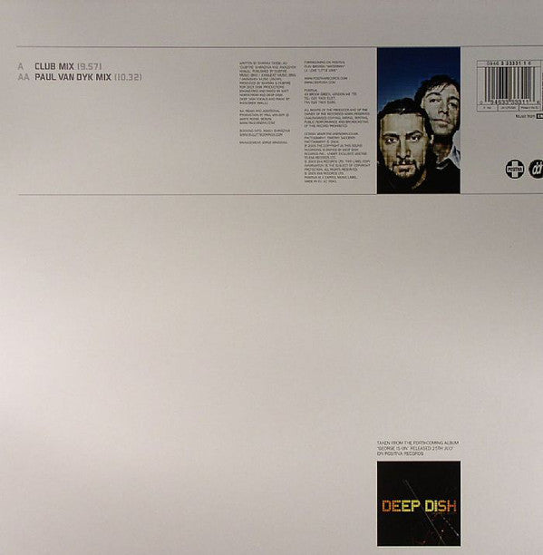 Deep Dish : Say Hello (12")