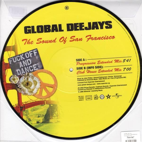Global Deejays : The Sound Of San Francisco (12", Pic)