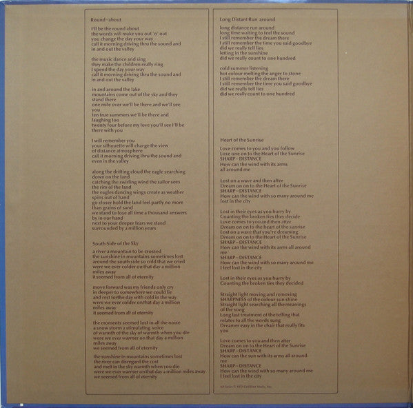 Yes : Fragile (LP, Album, RP, PR-)