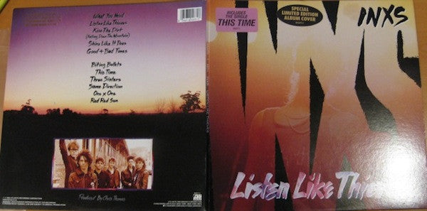 INXS : Listen Like Thieves (LP, Album, All)