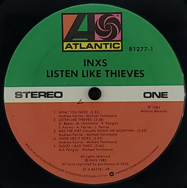 INXS : Listen Like Thieves (LP, Album, All)