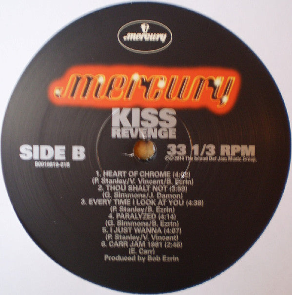 Kiss : Revenge (LP, Album, RE, 180)