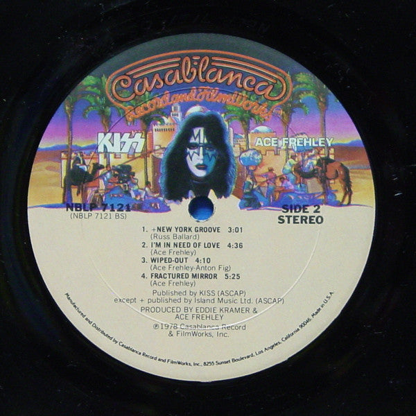 Kiss, Ace Frehley : Ace Frehley (LP, Album, Ter)