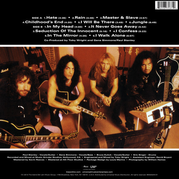 Kiss : Carnival Of Souls: The Final Sessions (LP, Album, RE, 180)
