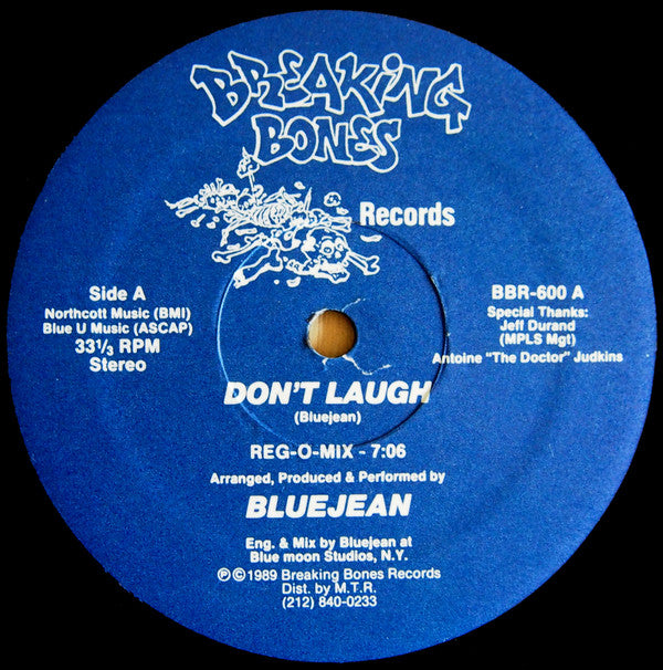 Bluejean : Don't Laugh (12")