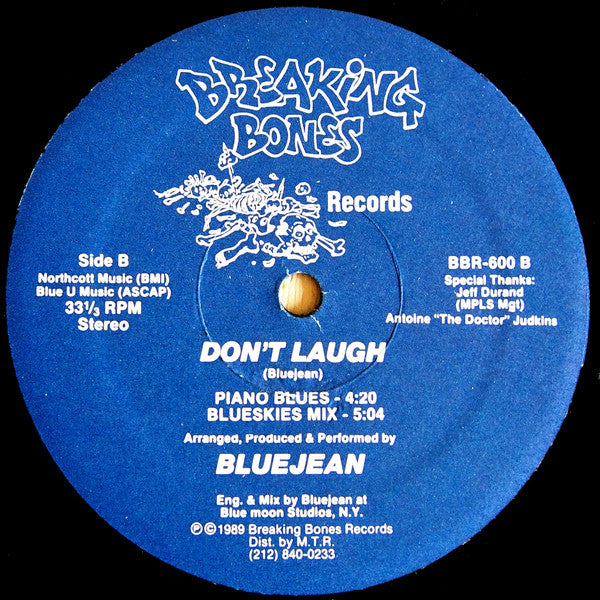 Bluejean : Don't Laugh (12")