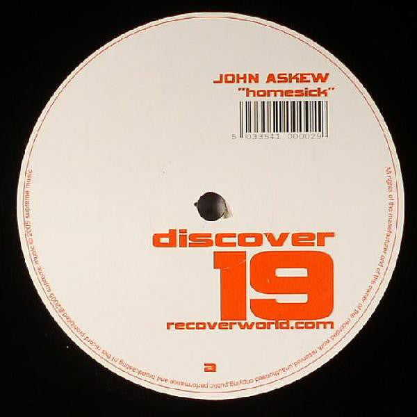John Askew : Homesick / All Or Nothing (12")