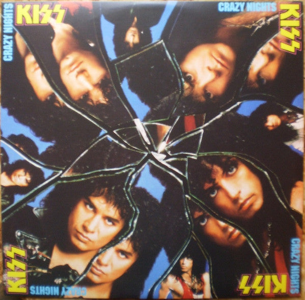 Kiss : Crazy Nights (LP, Album, RE, RM, 180)