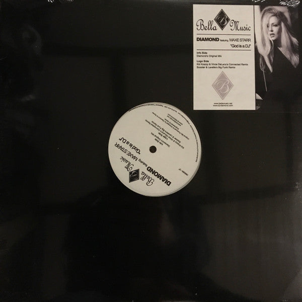 Diamond* Featuring Maxe Starr : God Is A DJ (12")