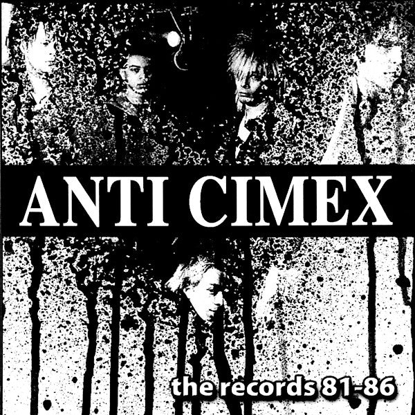 Anti Cimex : The Records 81-86 (LP, Comp, RE, B/W)