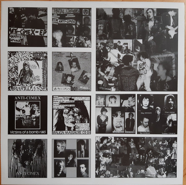 Anti Cimex : The Records 81-86 (LP, Comp, RE, B/W)