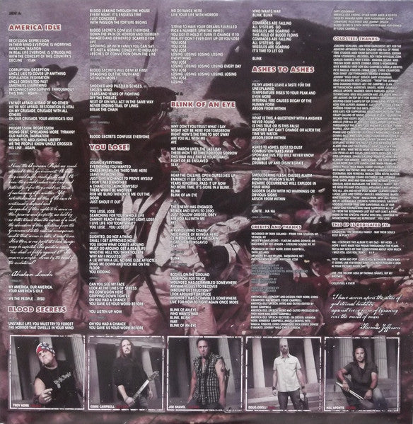Coldsteel : America Idle (12", EP, Ltd)