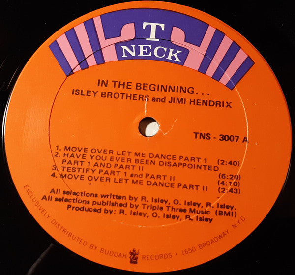 The Isley Brothers & Jimi Hendrix : In The Beginning... (LP, Comp)