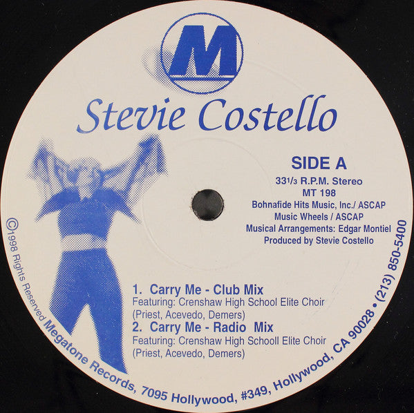 Stevie Costello : Carry Me (12")