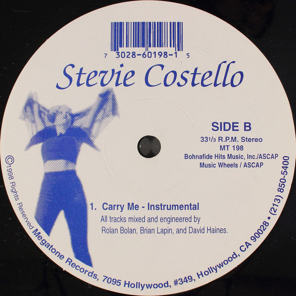 Stevie Costello : Carry Me (12")